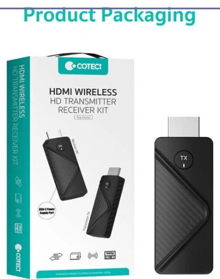 کیت فرستنده و گیرنده تصویر بی سیم HDMI کوتسی OF-049 (E)