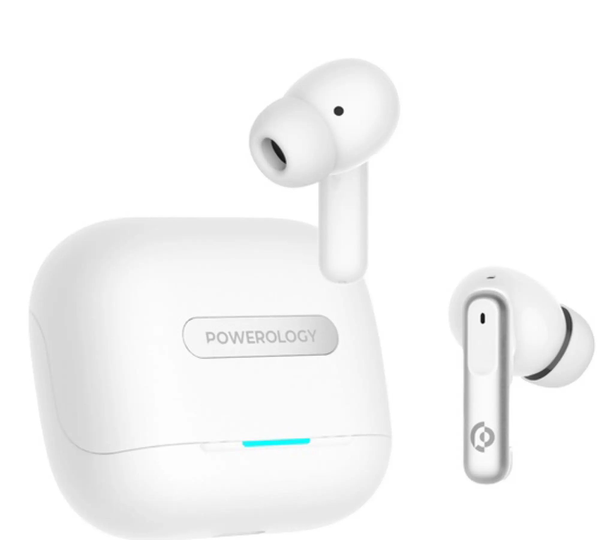 ایرباد پاورولوژی Powerology 6-Mic Hybrid ANC + ENC True Wireless Buds (G)