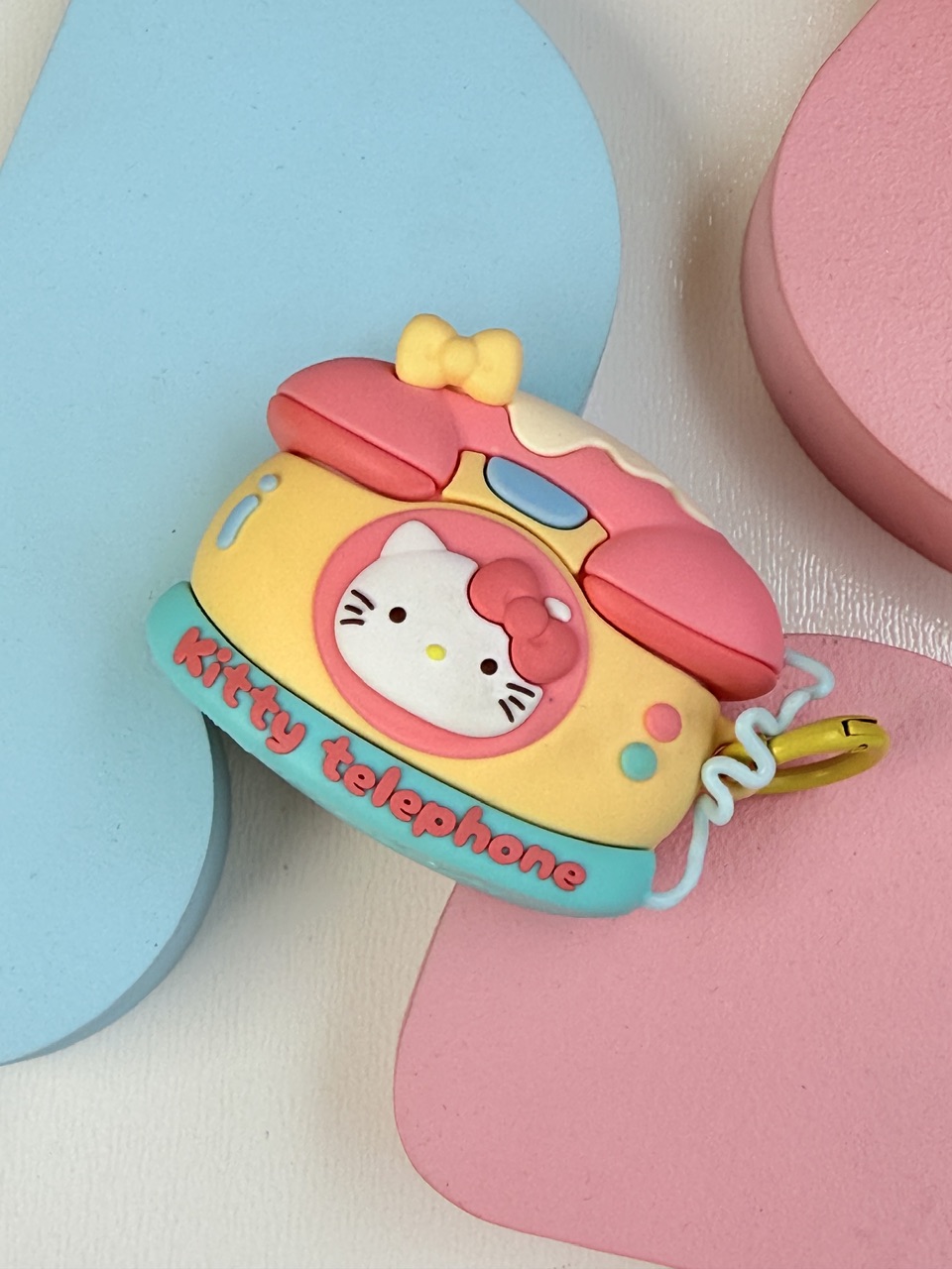 کاور ایرپاد سیلیکونی Kitty Telephone (کدa0327) (M)