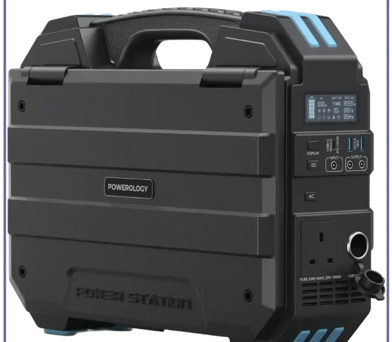 پاوراستیشن خورشیدی 1600وات پاورولوژی PPBCHA1600BK (E)