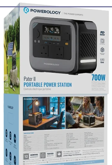 پاور استیشن700وات پاورولوژی PWGC700GY (E)
