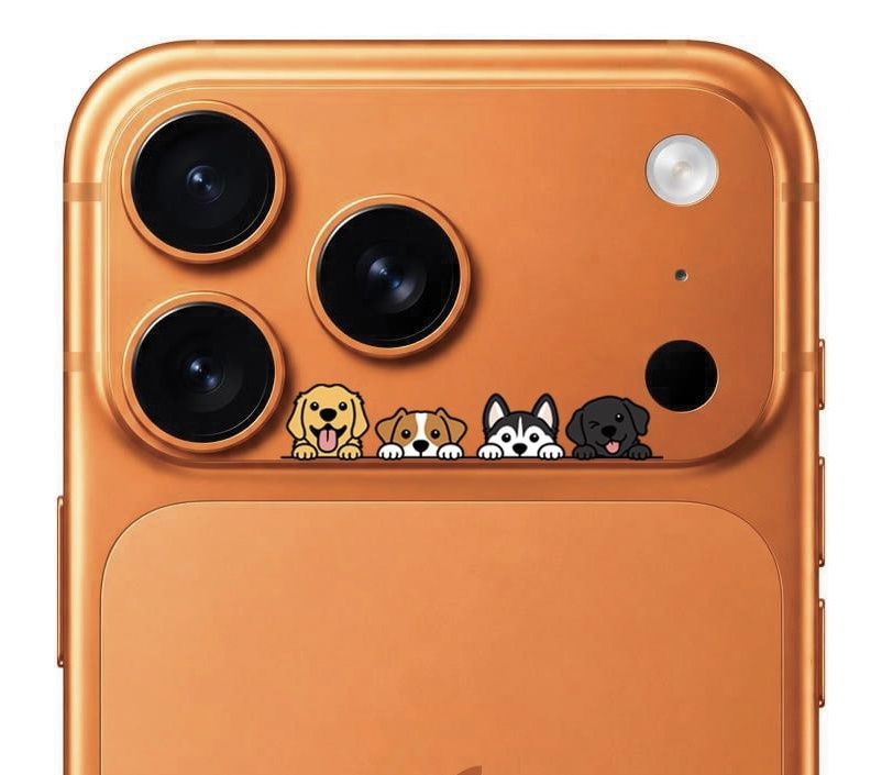 محافظ دور لنز طرح سگ ها بلو Blueo Invisible Shock-Resistant Lens Protection (G)