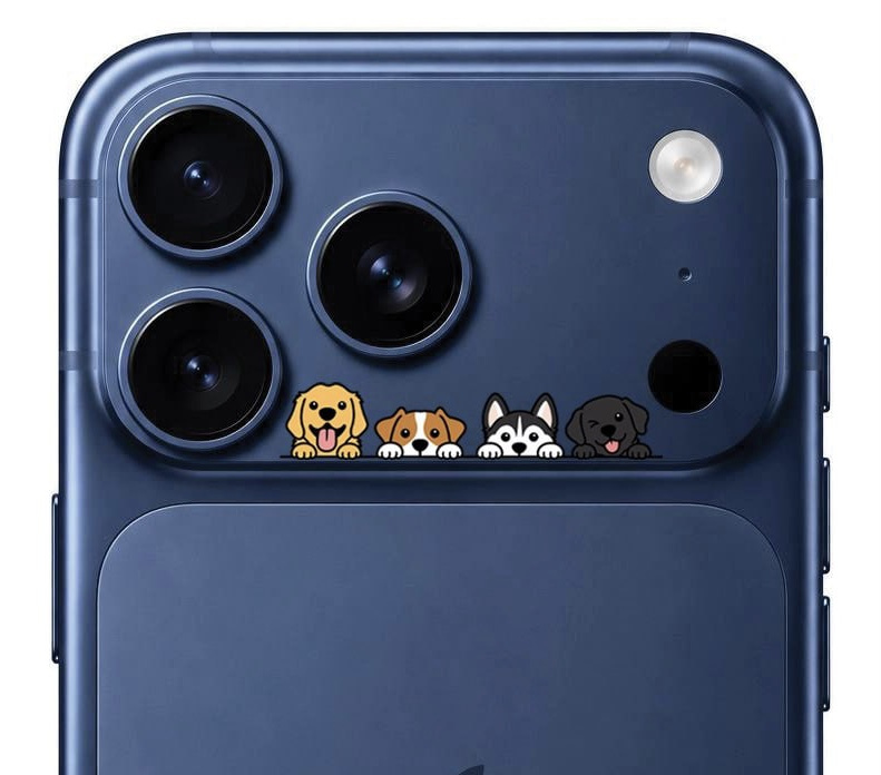 محافظ دور لنز طرح سگ ها بلو Blueo Invisible Shock-Resistant Lens Protection (G)