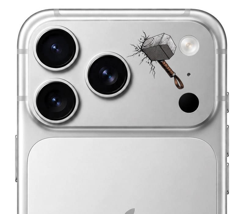 محافظ دور لنز طرح چکش بلو Blueo Invisible Shock-Resistant Lens Protection (G)