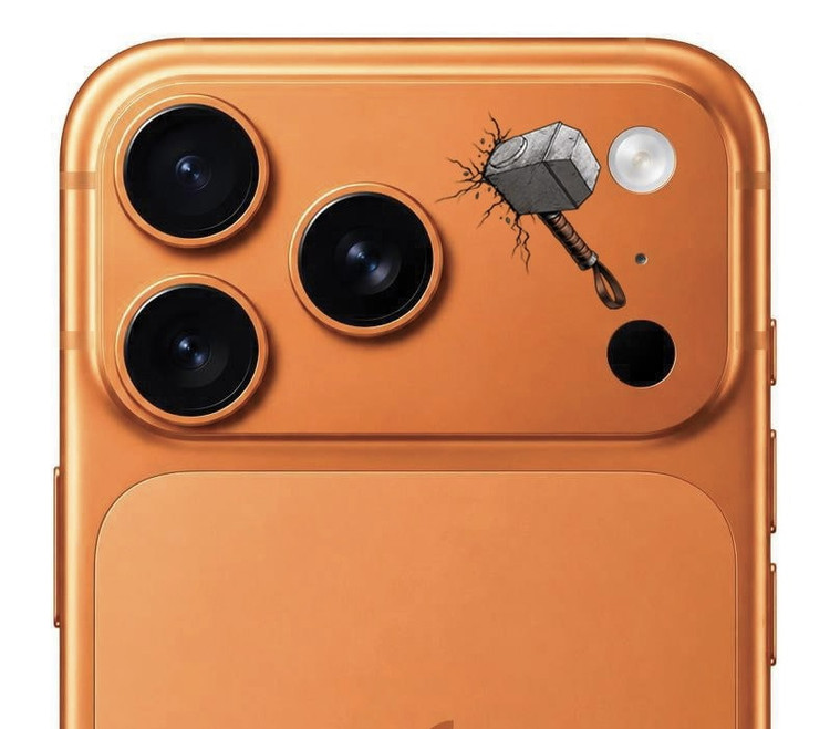 محافظ دور لنز طرح چکش بلو Blueo Invisible Shock-Resistant Lens Protection (G)