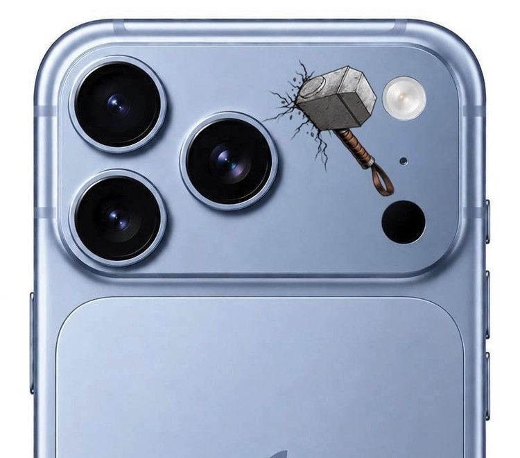 محافظ دور لنز طرح چکش بلو Blueo Invisible Shock-Resistant Lens Protection (G)