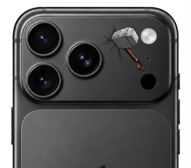 محافظ دور لنز طرح چکش بلو Blueo Invisible Shock-Resistant Lens Protection (G)