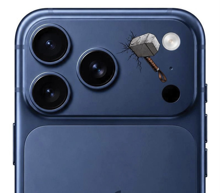 محافظ دور لنز طرح چکش بلو Blueo Invisible Shock-Resistant Lens Protection (G)
