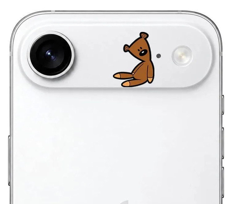 محافظ دور لنز طرح Mr Bean بلو Blueo Invisible Shock-Resistant Lens Protection (G)