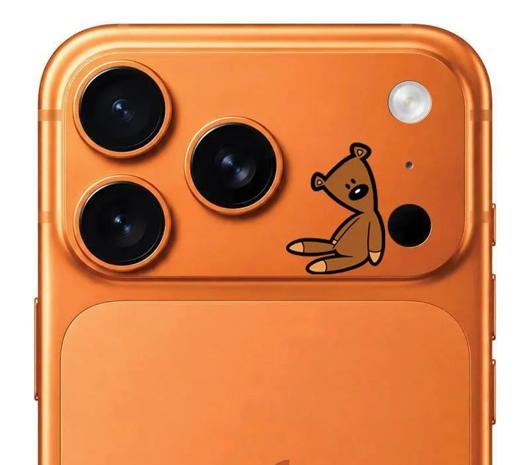 محافظ دور لنز طرح Mr Bean بلو Blueo Invisible Shock-Resistant Lens Protection (G)