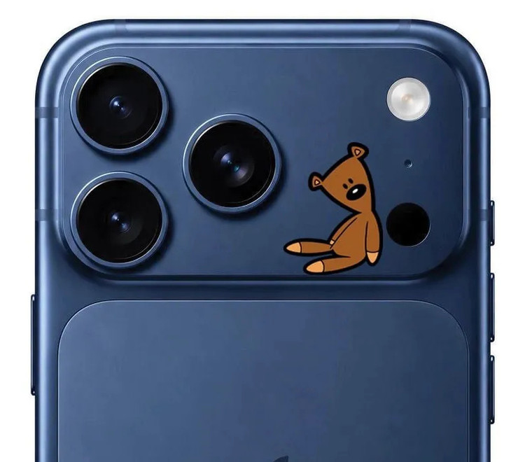 محافظ دور لنز طرح Mr Bean بلو Blueo Invisible Shock-Resistant Lens Protection (G)