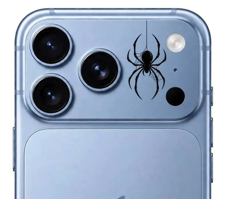 محافظ دور لنز طرح عنکبوت بلو Blueo Invisible Shock-Resistant Lens Protection (G)