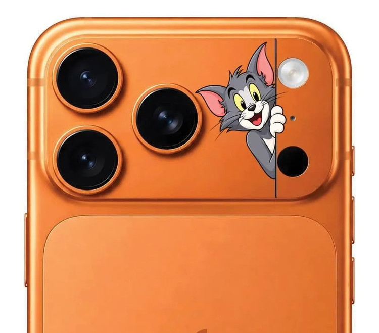 محافظ دور لنز طرح Tom تام بلو Blueo Invisible Shock-Resistant Lens Protection (G)
