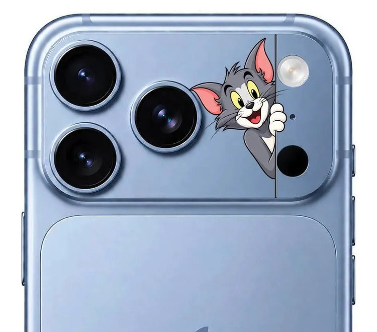 محافظ دور لنز طرح Tom تام بلو Blueo Invisible Shock-Resistant Lens Protection (G)