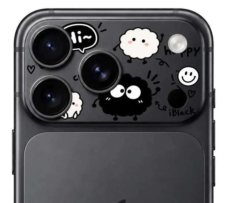 محافظ دور لنز طرح میکروب بلو Blueo Invisible Shock-Resistant Lens Protection (G)