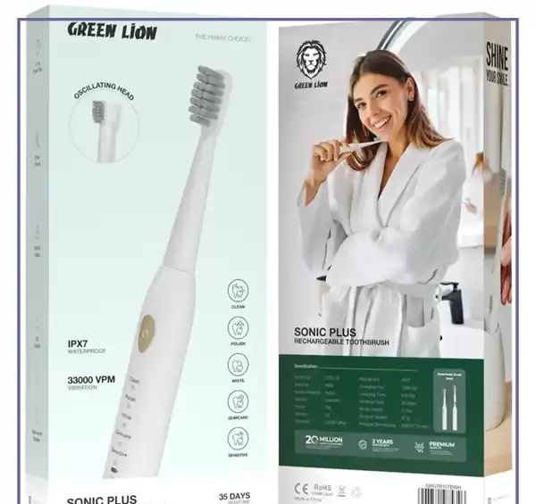 مسواک برقی هوشمند گرین لاین GNGTB15TBBK (E)