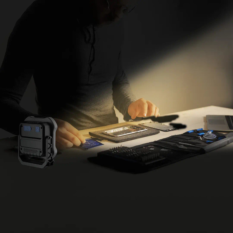 چراغ کمپینگ شارژی پاورولوژی PWZF40138BK (E)