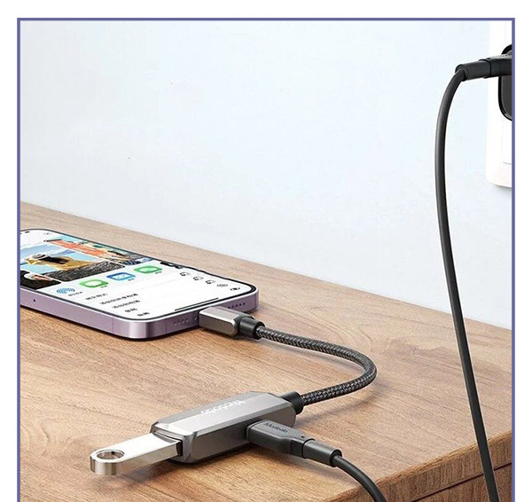 کابل تبدیل لایتنینگ به یو اس بی مکدودو CA-2690 (E)
