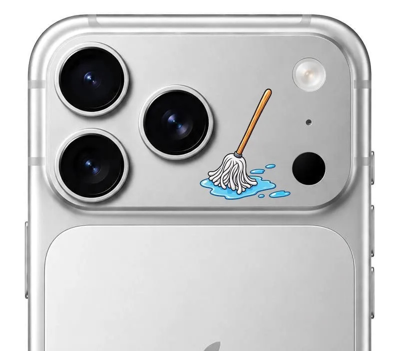 محافظ دور لنز طرح پاک کن Mop بلو Blueo Invisible Shock-Resistant Lens Protection (G)
