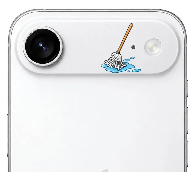محافظ دور لنز طرح پاک کن Mop بلو Blueo Invisible Shock-Resistant Lens Protection (G)
