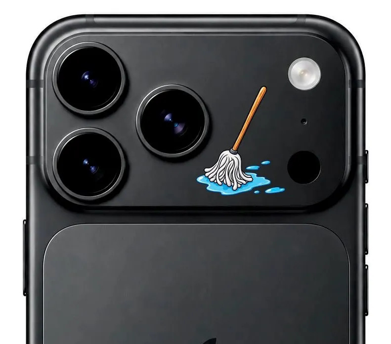 محافظ دور لنز طرح پاک کن Mop بلو Blueo Invisible Shock-Resistant Lens Protection (G)