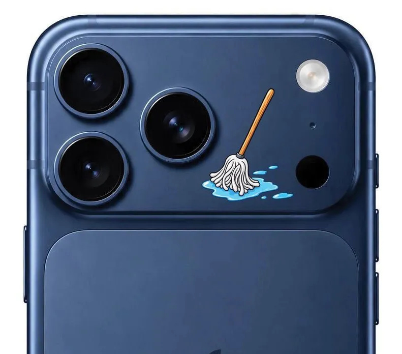 محافظ دور لنز طرح پاک کن Mop بلو Blueo Invisible Shock-Resistant Lens Protection (G)