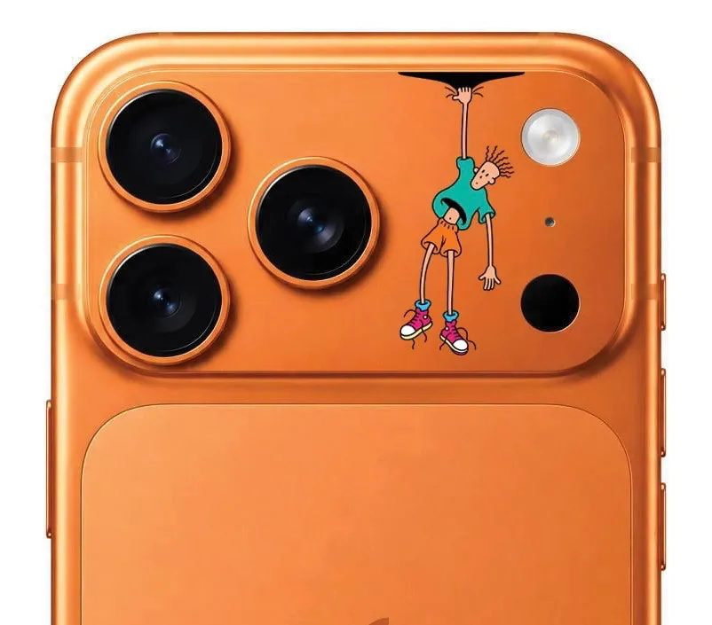 محافظ دور لنز طرح پسر Boy بلو Blueo Invisible Shock-Resistant Lens Protection (G)