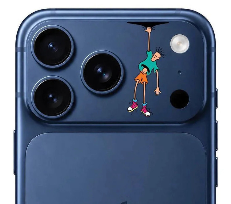 محافظ دور لنز طرح پسر Boy بلو Blueo Invisible Shock-Resistant Lens Protection (G)