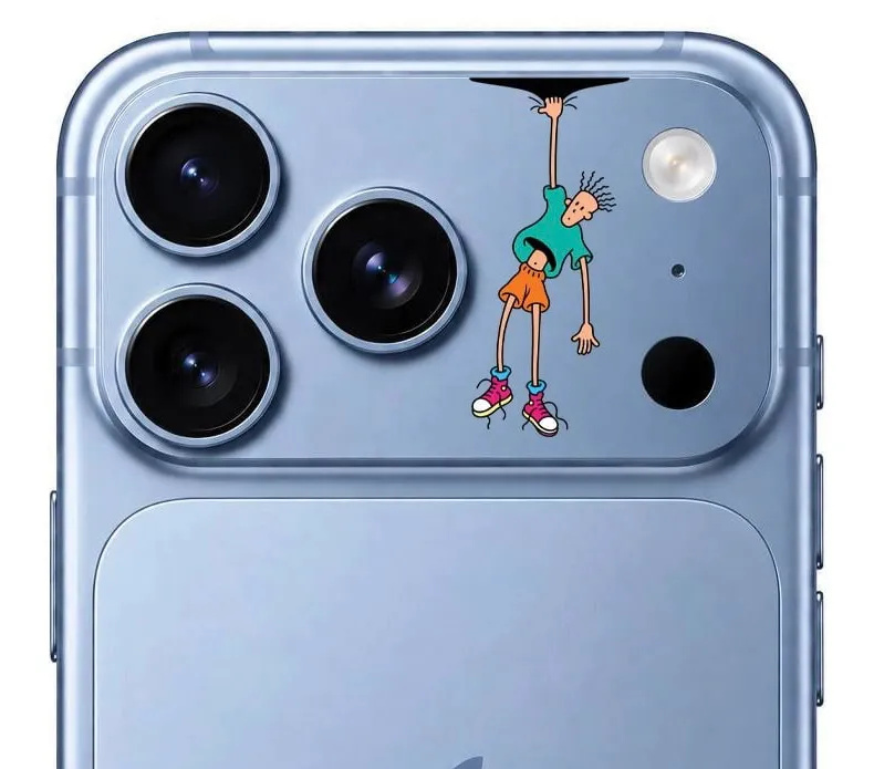 محافظ دور لنز طرح پسر Boy بلو Blueo Invisible Shock-Resistant Lens Protection (G)
