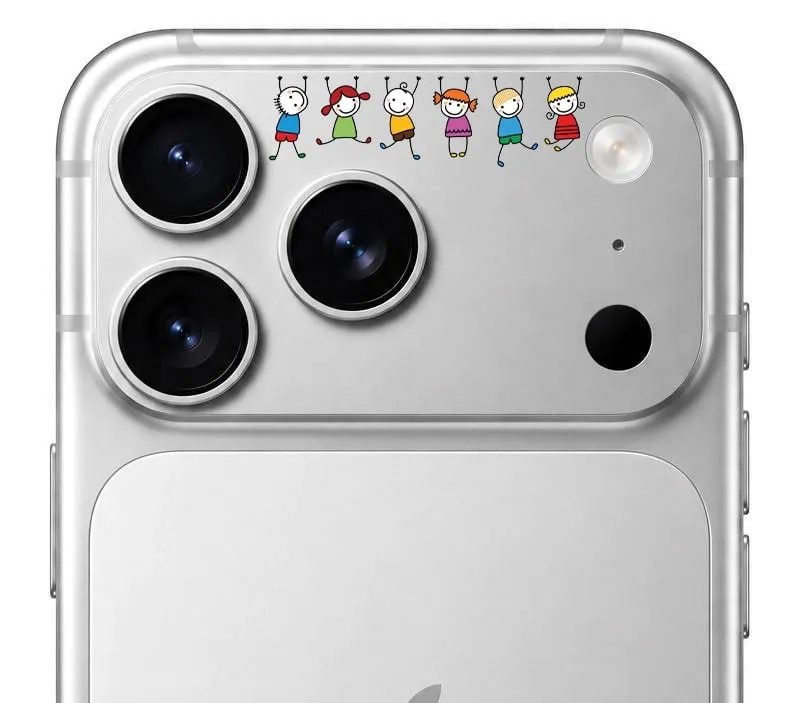 محافظ دور لنز طرح Kids بلو Blueo Invisible Shock-Resistant Lens Protection (G)