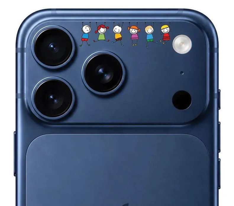محافظ دور لنز طرح Kids بلو Blueo Invisible Shock-Resistant Lens Protection (G)