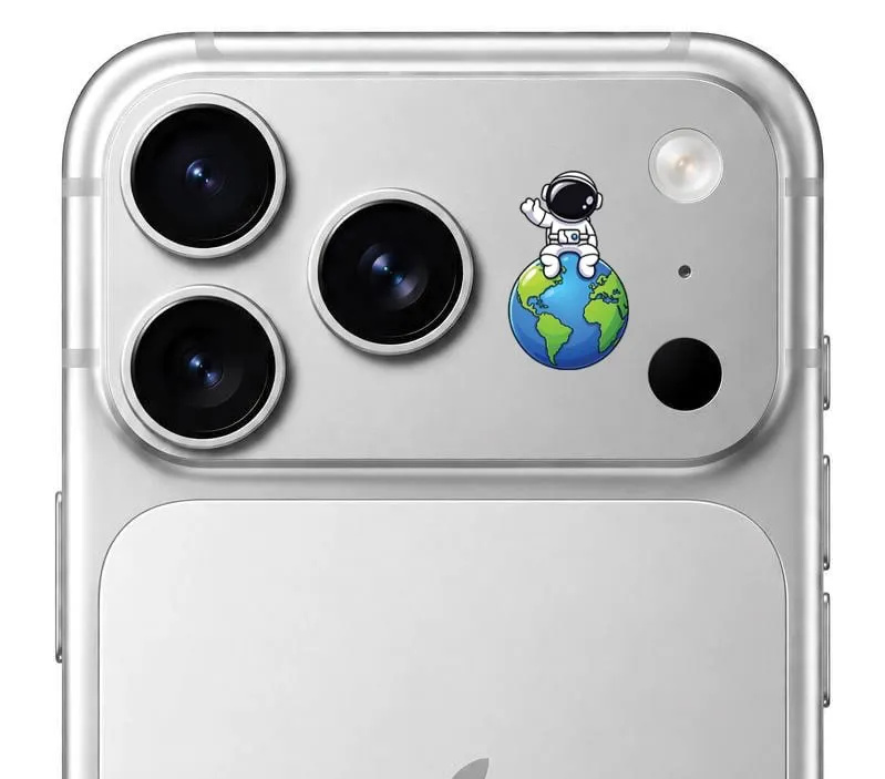 محافظ دور لنز طرح فضا بلو Blueo Invisible Shock-Resistant Lens Protection (G)