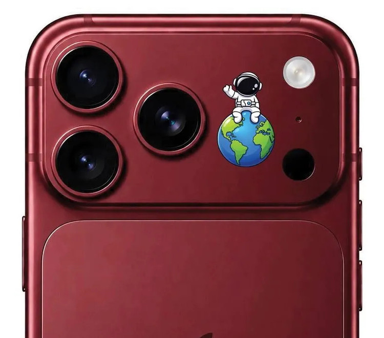 محافظ دور لنز طرح فضا بلو Blueo Invisible Shock-Resistant Lens Protection (G)