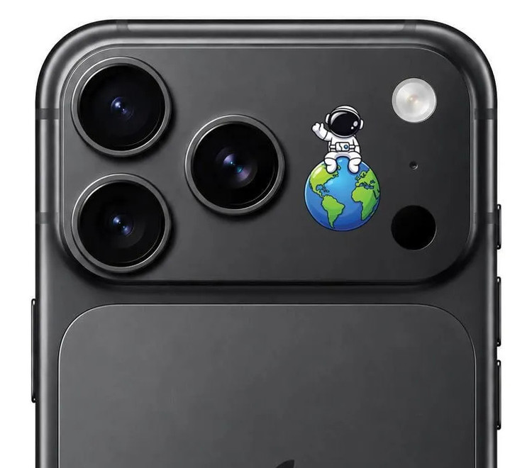 محافظ دور لنز طرح فضا بلو Blueo Invisible Shock-Resistant Lens Protection (G)