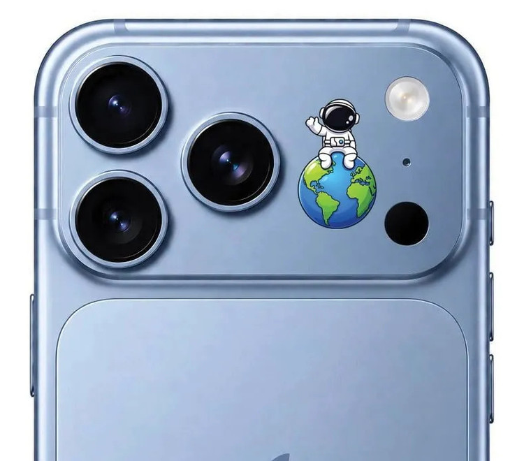 محافظ دور لنز طرح فضا بلو Blueo Invisible Shock-Resistant Lens Protection (G)