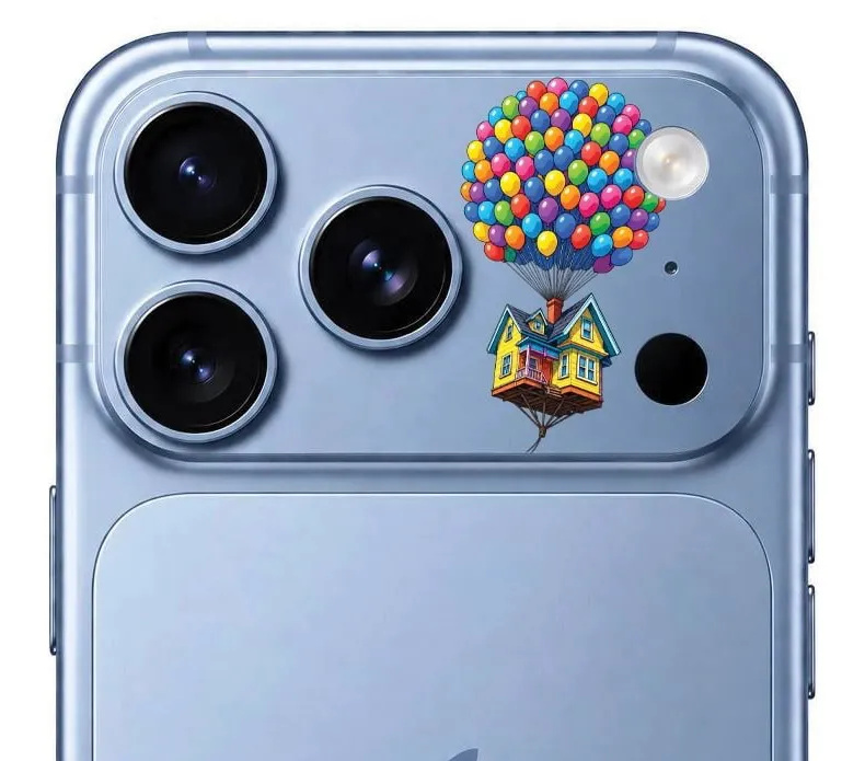 محافظ دور لنز طرح Up بلو Blueo Invisible Shock-Resistant Lens Protection (G)