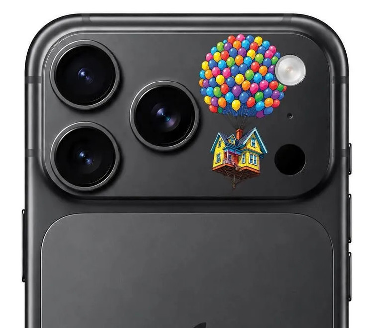 محافظ دور لنز طرح Up بلو Blueo Invisible Shock-Resistant Lens Protection (G)
