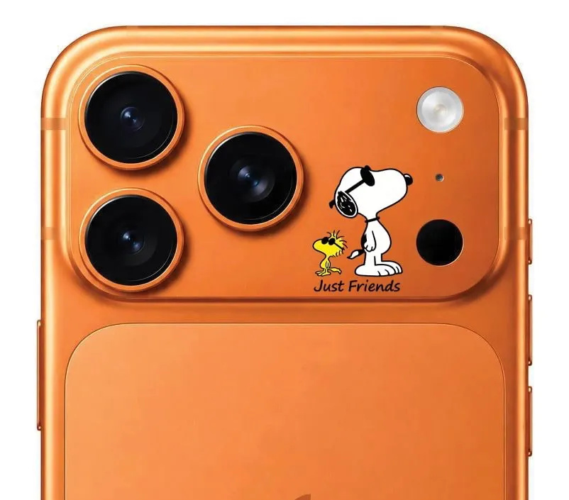 محافظ دور لنز طرح اسنوپی Snoopy بلو Blueo Invisible Shock-Resistant Lens Protection (G)