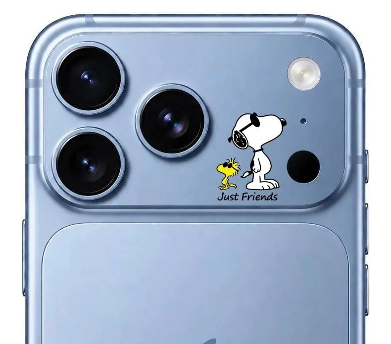 محافظ دور لنز طرح اسنوپی Snoopy بلو Blueo Invisible Shock-Resistant Lens Protection (G)