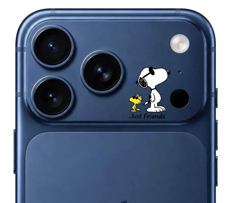 محافظ دور لنز طرح اسنوپی Snoopy بلو Blueo Invisible Shock-Resistant Lens Protection (G)