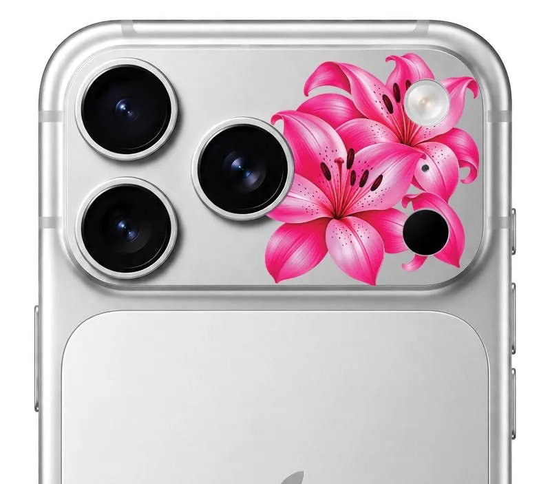 محافظ دور لنز طرح لیلیوم Lilium بلو Blueo Invisible Shock-Resistant Lens Protection (G)