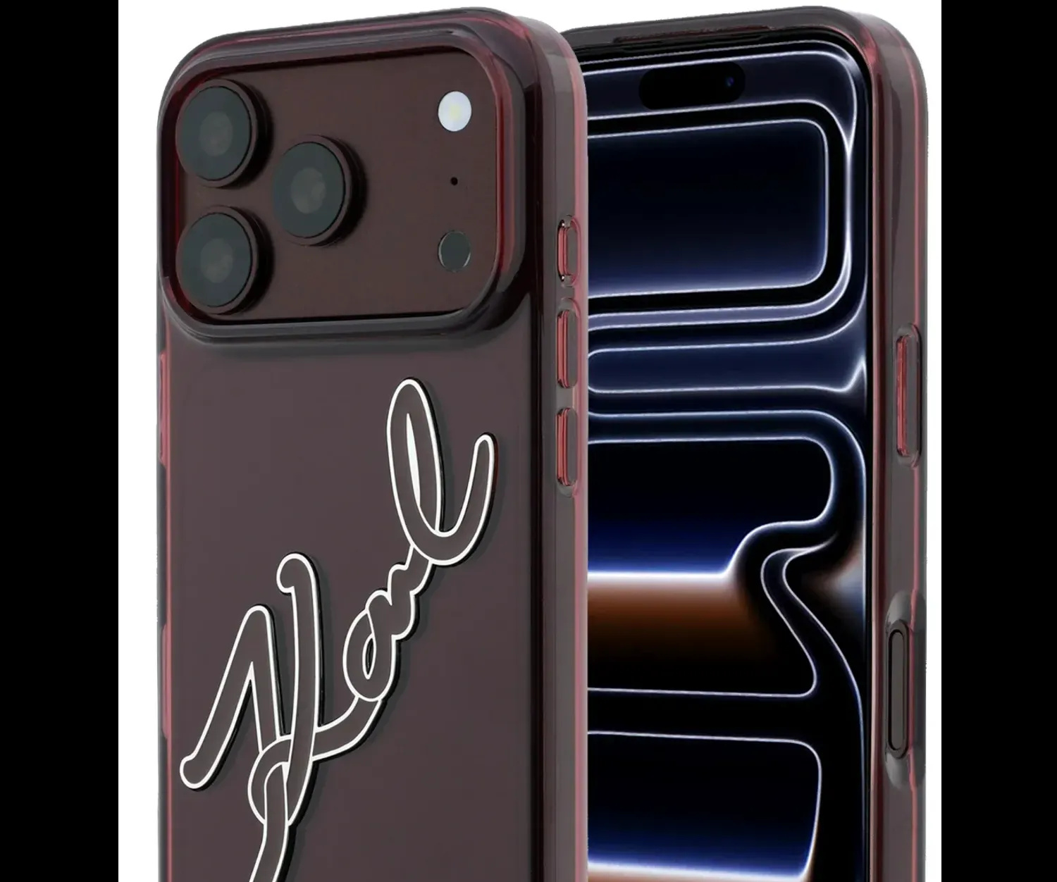 قاب کارل لاگرفلد Karl Lagerfel Big Signature Resin Logo (G)
