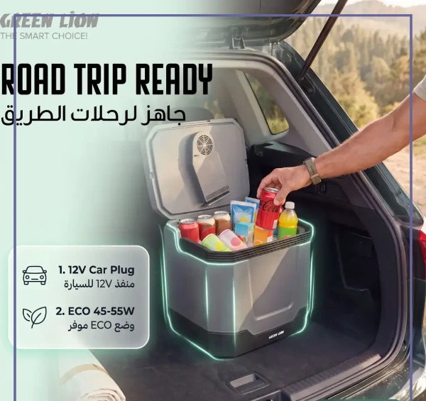 یخچال و گرمکن سفری گرین لاین GNJRNY33LBK (E)