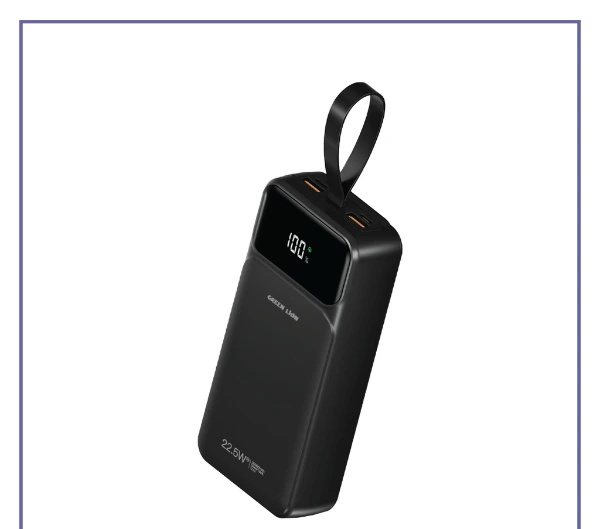 پاوربانک 30000 گرین لاین GNPWT30KPBBK (E)