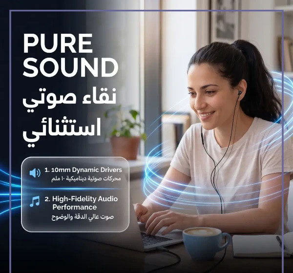 هندزفری سیمی پاورولوژی PW4112 (E)