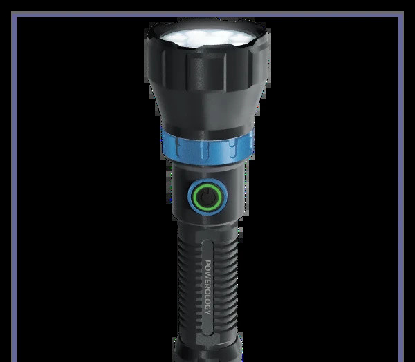 چراغ قوه 4500 لومن پاورولوژی Powerology PWZF7905GY (E)