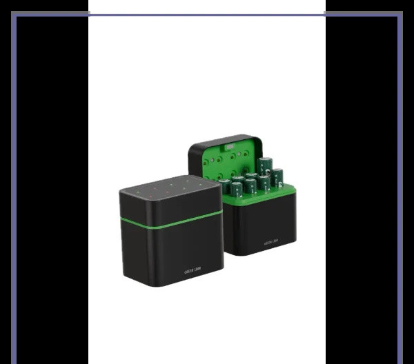 داک باتری قلمی و نیم قلمی قابل شارژ گرین لاین GNRB4A43APBK (E)